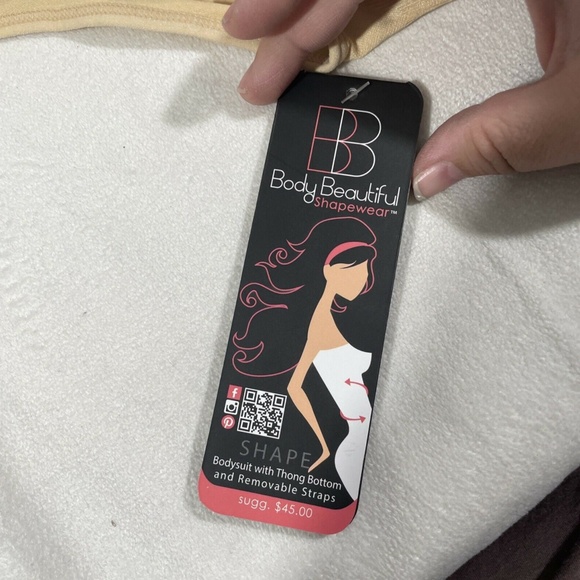 NWT Body‎ Beautiful [ S/M ] Shape Thong Bodysuit with Adjustable Straps - Picture 10 of 12